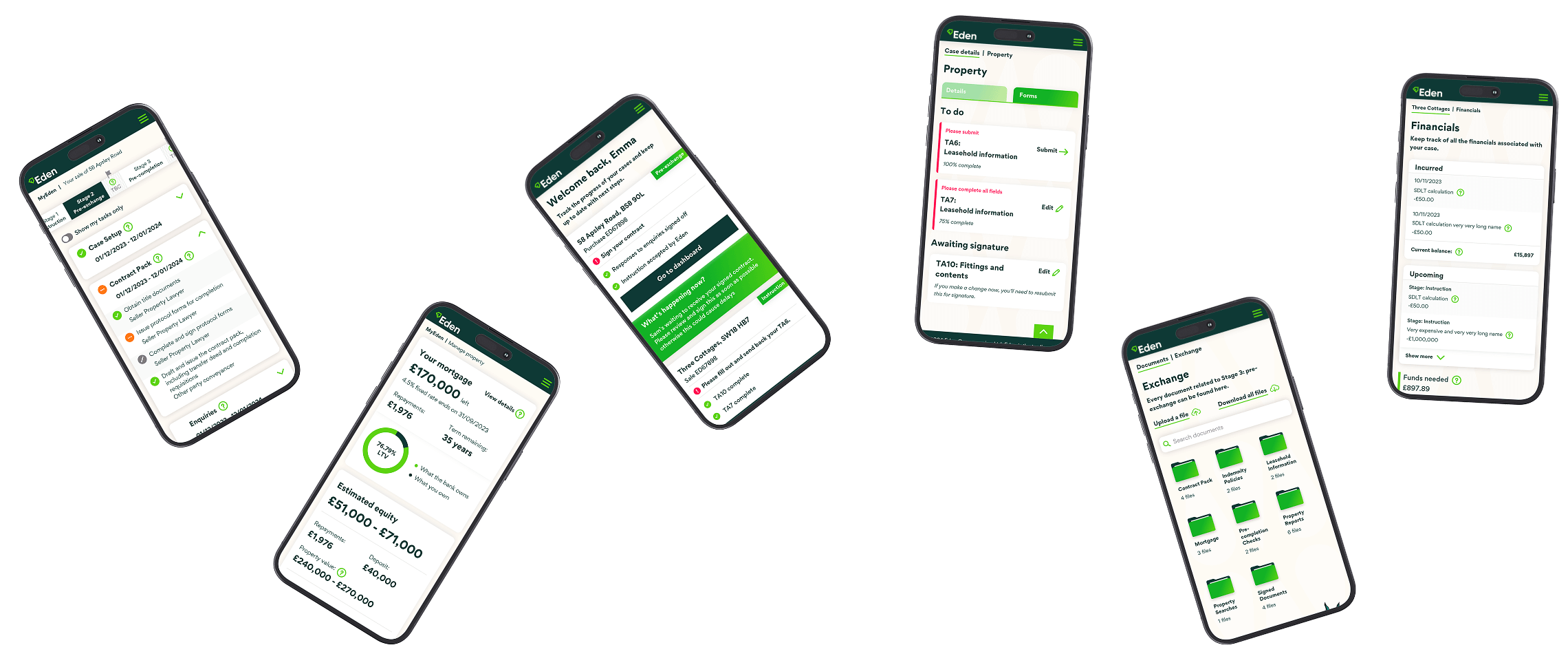 Eden mobile interface