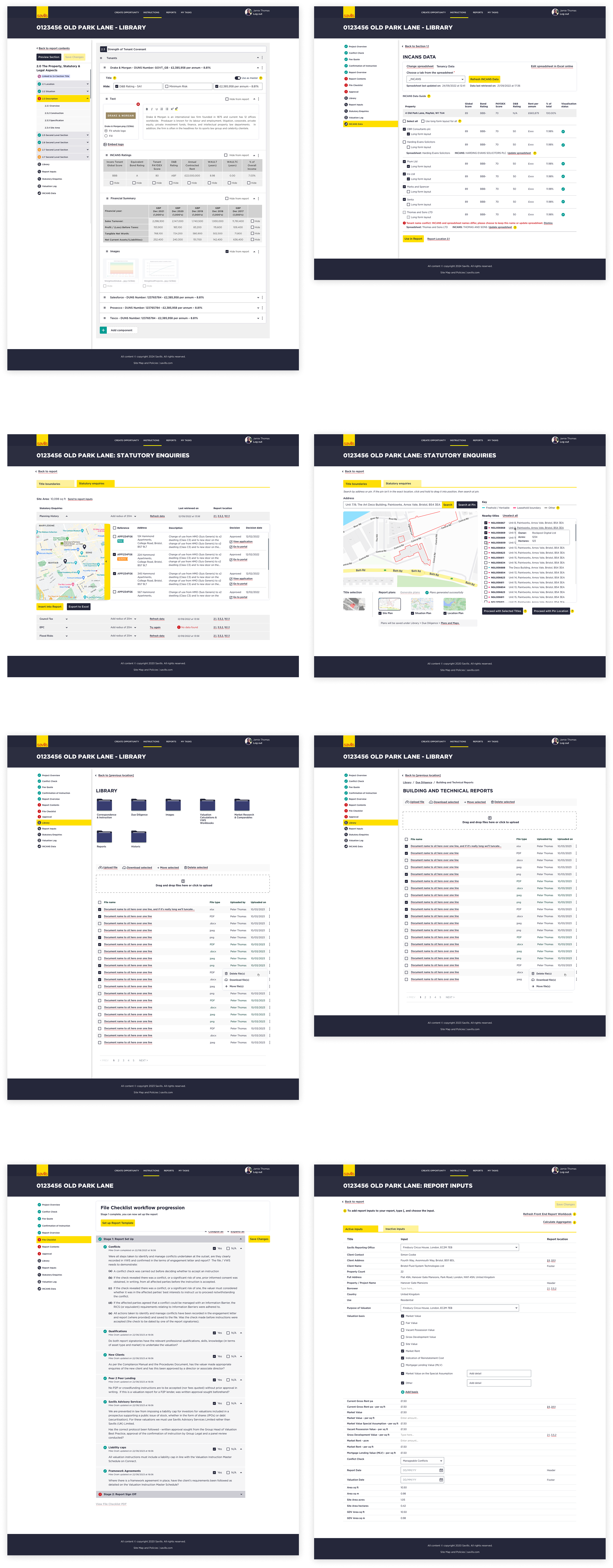 Savills VWS Screens